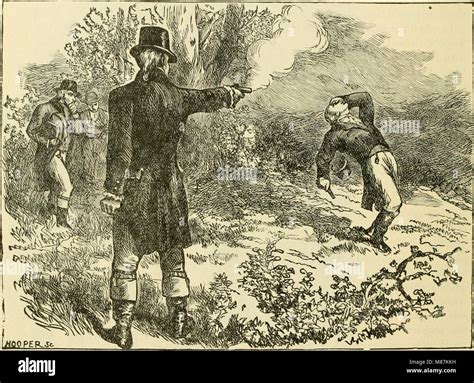 Duel between Aaron Burr and Alexander Hamilton Stock Photo - Alamy