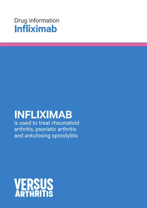 Drugs for arthritis - Infliximab (Anti-TNF) – Versus Arthritis