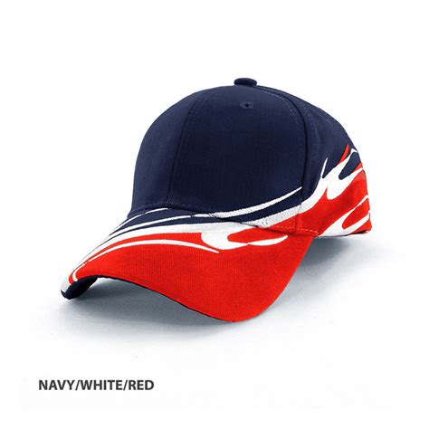 Wave Cap | Cotton | Promotional Embroidered Logo Cap