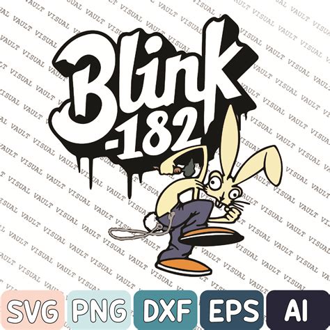 Blink 182 Logo Bunny