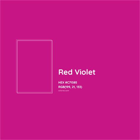 About Red Violet - Color codes, similar colors and paints - colorxs.com