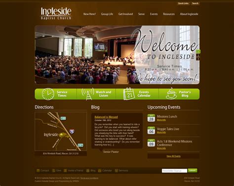 9 Inspirational Baptist Church Website Designs - DuoParadigms Public Relations & Design, Inc.