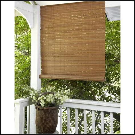 Patio Roll Up Shades Bamboo - Patios : Home Decorating Ideas #XylJvmxlOW