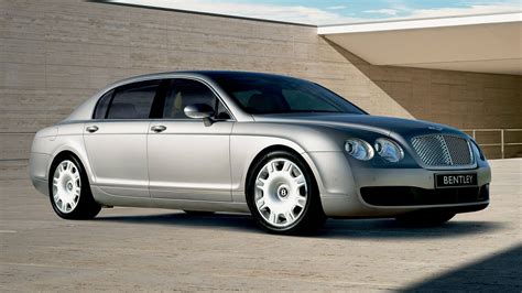 Download Car Silver Car Sedan Full-size Car Bentley Continental Flying ...