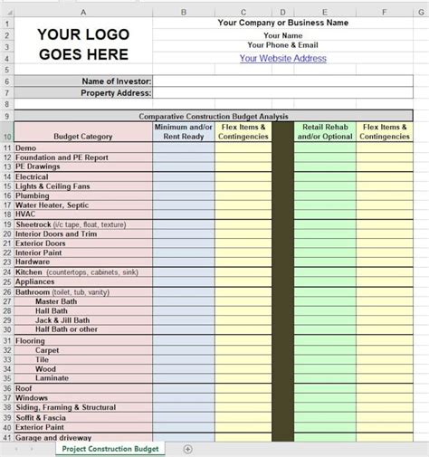 Flip or Rent Repair Estimate Spreadsheet for Real Estate - Etsy