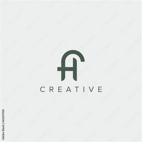 Alphabet letter FH HF logo design template - vector. Stock Vector ...