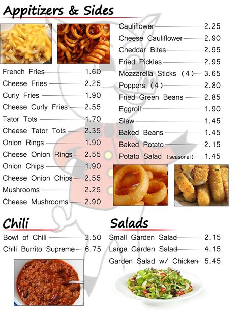 Menu at The Pig Barbeque, Fredericktown, 910 State Hwy OO