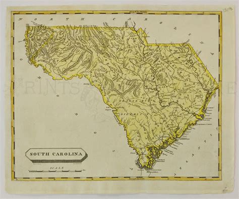 Prints Old & Rare - South Carolina - Antique Maps & Prints | Map ...