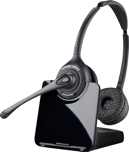 Customer Reviews: Plantronics CS500 Wireless Headset System Black PL ...