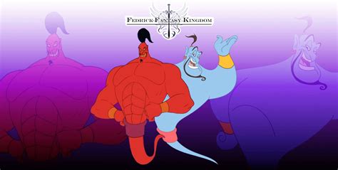 Jafar and the Genie from Aladdin in contrast - Fedrick Fantasy Kingdom