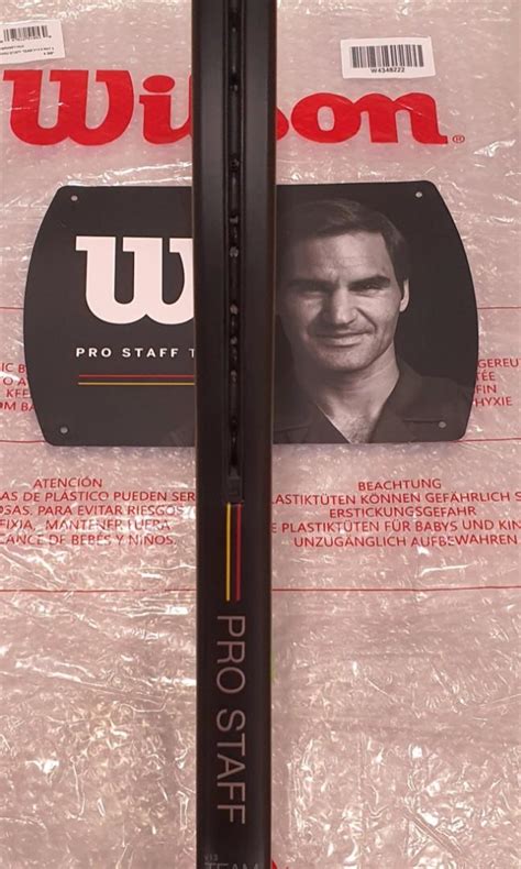 Wilson Pro Staff Team v13 Tennis Racket (Unstrung), Sports Equipment, Sports & Games, Racket ...