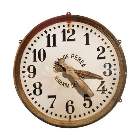 Late 19th Century Spanish Clock Face | Clock, Clock face, Vintage clock