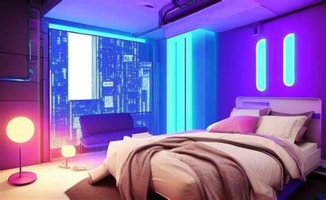 Cyberpunk Bedroom | Futuristic bedroom, Cyberpunk bedroom, Cyberpunk interior