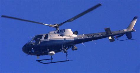 Man Arrested For Allegedly Pointing Laser At LAPD Helicopter - CBS Los ...