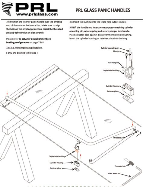 Technical Support, Compliance, Drawings and Panic Device Specifications