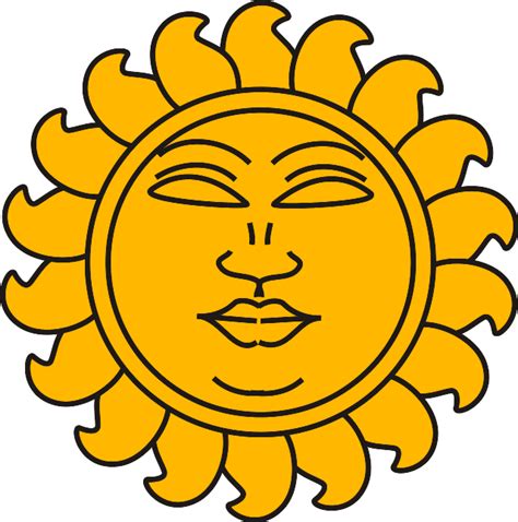 Sonnensymbol | Public Domain Vektoren