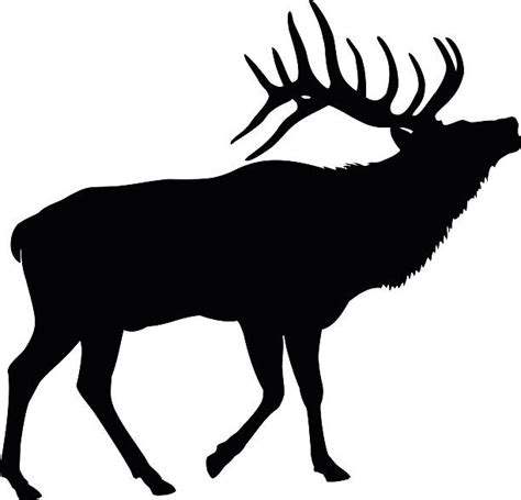 Elk Head Outline