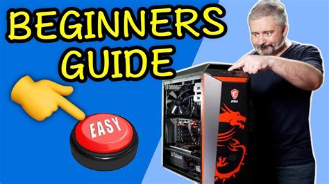 Beginners Guide - Build a PC - It’s WAY EASIER Than You Think - #YesWeBuild - YouTube