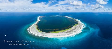 Clipperton Island, Aerial Panoramic Photo, France, #32932