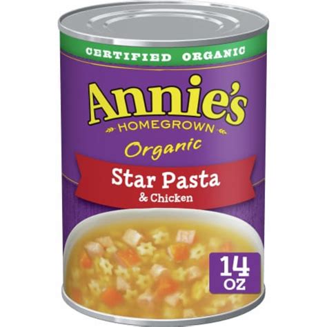 Annie's Organic Star Pasta and Chicken Soup, 14 oz - Harris Teeter