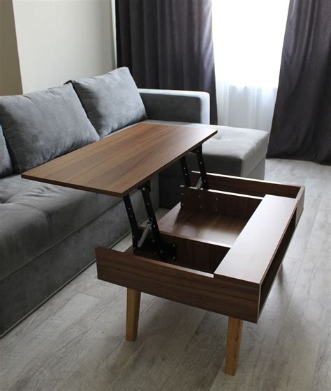 Coffee table transformer by MaSido Unique Bedroom Design, Small House Interior Design, Home Room ...