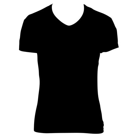 Black T-shirt Clipart Free Stock Photo - Public Domain Pictures