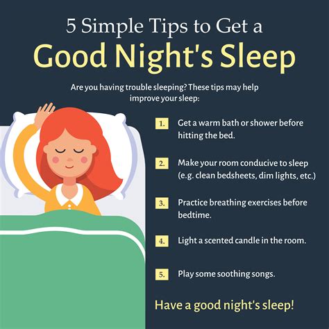 5 Simple Tips to Get a Good Night's Sleep | Good night sleep, Trouble sleeping, Improve yourself