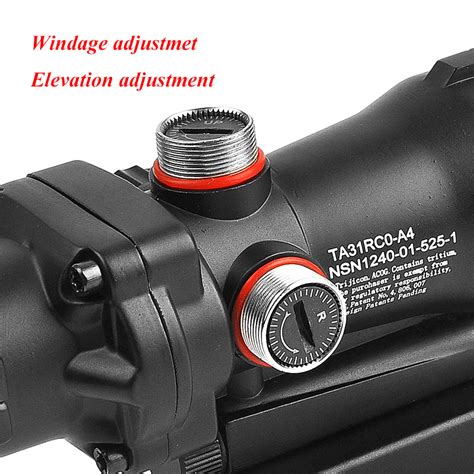 Airsoft Red Dot Optical ACOG Scope 1X32 - Multiple Repticals - Airsoft Central