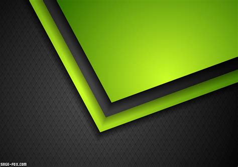 Abstract green and black tech 205644340 - SageFox PowerPoint Images