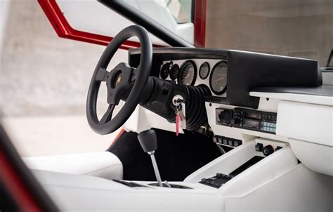 Wallpaper Lamborghini, Countach, Lamborghini Countach 5000QV, steering ...