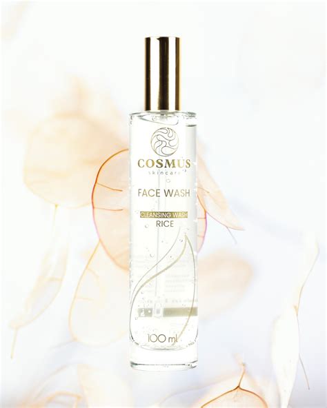 RICE FACE WASH sensitive skin toning – Cosmus Skincare®