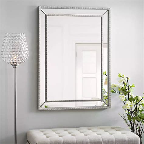 Medium Silver Luxe Mirror | Kirklands