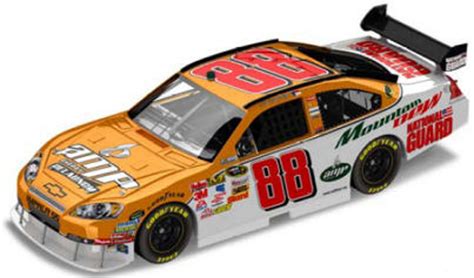 2008 Dale Earnhardt Jr #88 Orange Relaunch 1/24 Diecast Car - GFRracing.com