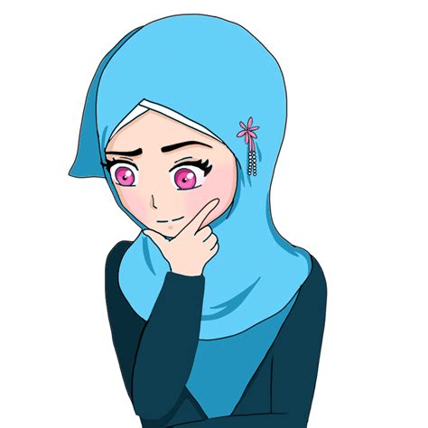 Animasi Hijab Bergerak - Free Image Download