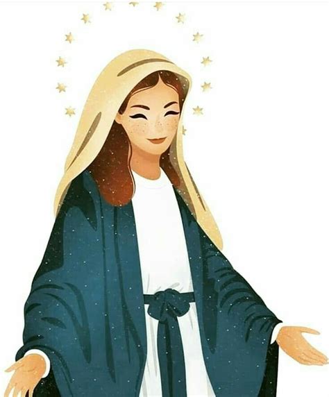 Pin by Mar Portillo on 2-Catequesis | Jesus cartoon, Jesus art, Blessed mother mary