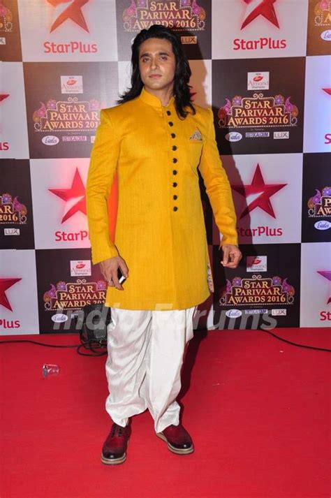 Ashish Sharma at Star Parivar Awards Red Carpet Event Photo