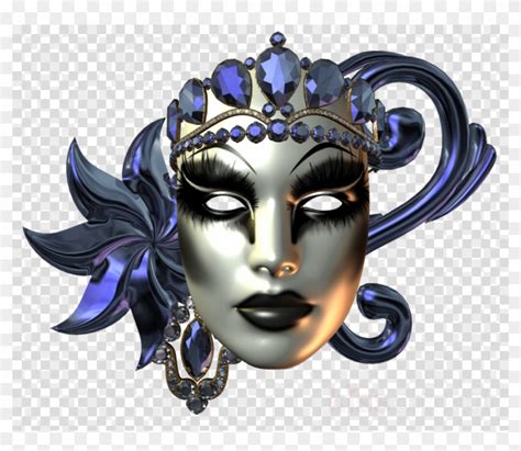 Beautiful Mask Png Clipart Mask Clip Art - Pretty Venice Carnival Masks ...