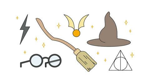 Harry Items Vector. Choose from thousands of free vectors, clip art designs, icons, and ...