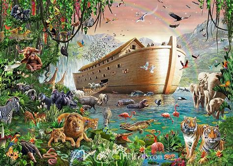 Noah's Ark Wallpaper Wall Mural by Magic Murals