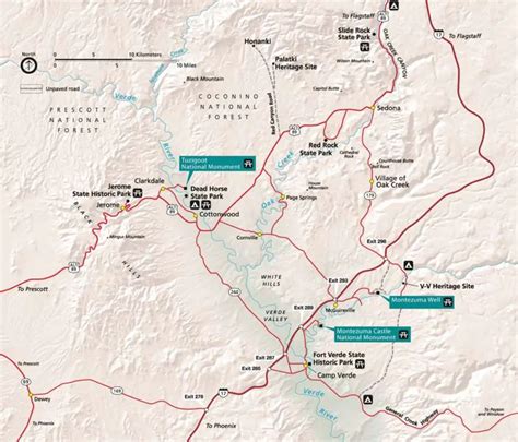 Directions and Map | Montezuma Castle National Monument Arizona