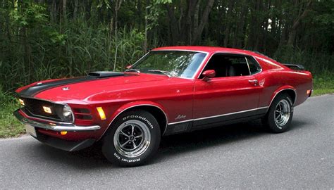 Red 1970 Mach 1 Ford Mustang Fastback - MustangAttitude.com Photo Detail