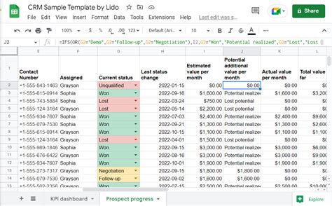 Create a Free Google Sheets CRM Template (The Easy Way)