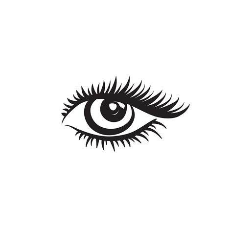 Eye logo. Eye design in minimalistic graphic style. Make up sign 524743 ...