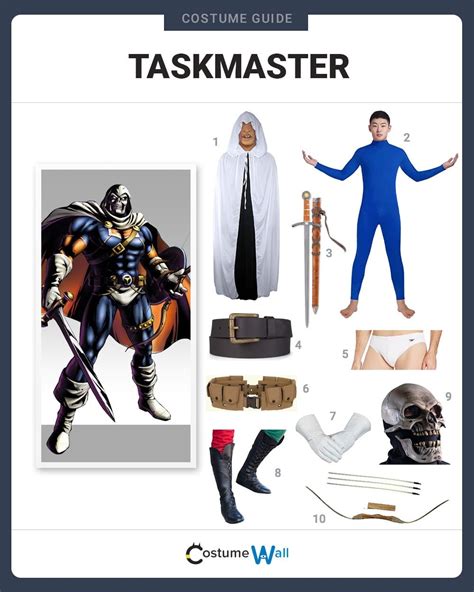 Dress Like Taskmaster Costume | Halloween and Cosplay Guides