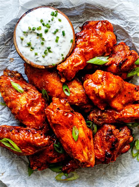 Whole30 Crispy Buffalo Chicken Wings (Air Fryer Option)