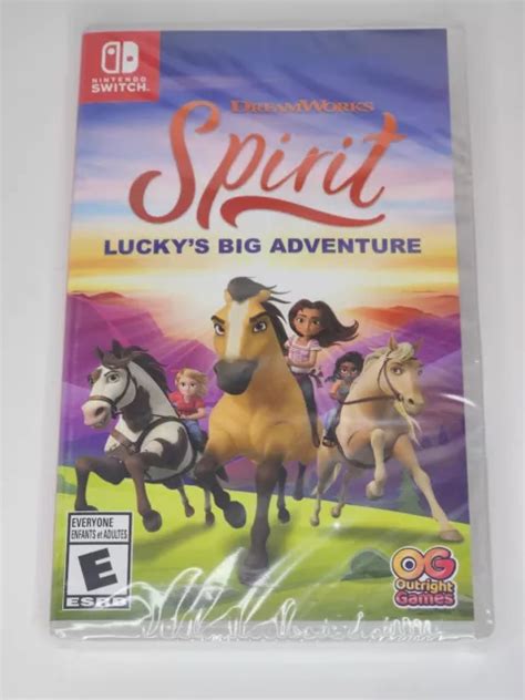 DREAMWORKS SPIRIT LUCKY'S Big Adventure (Nintendo Switch, 2021) *BRAND ...