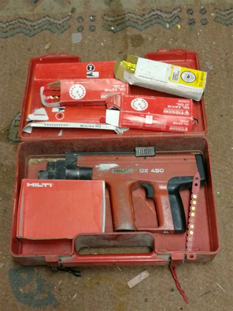 Hilti nail gun and cartridges | in Lesmahagow, South Lanarkshire | Gumtree