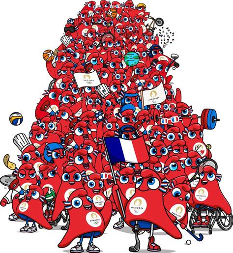 Paris 2024 - Mascots | Olympic mascots, Mascot, Olympics