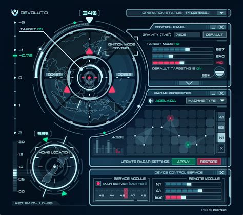 Sci-Fi Interface Concept - Evgeny Rodygin - Portfolio