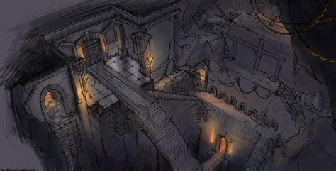 Dungeon Concept Art Environment Design Gallery